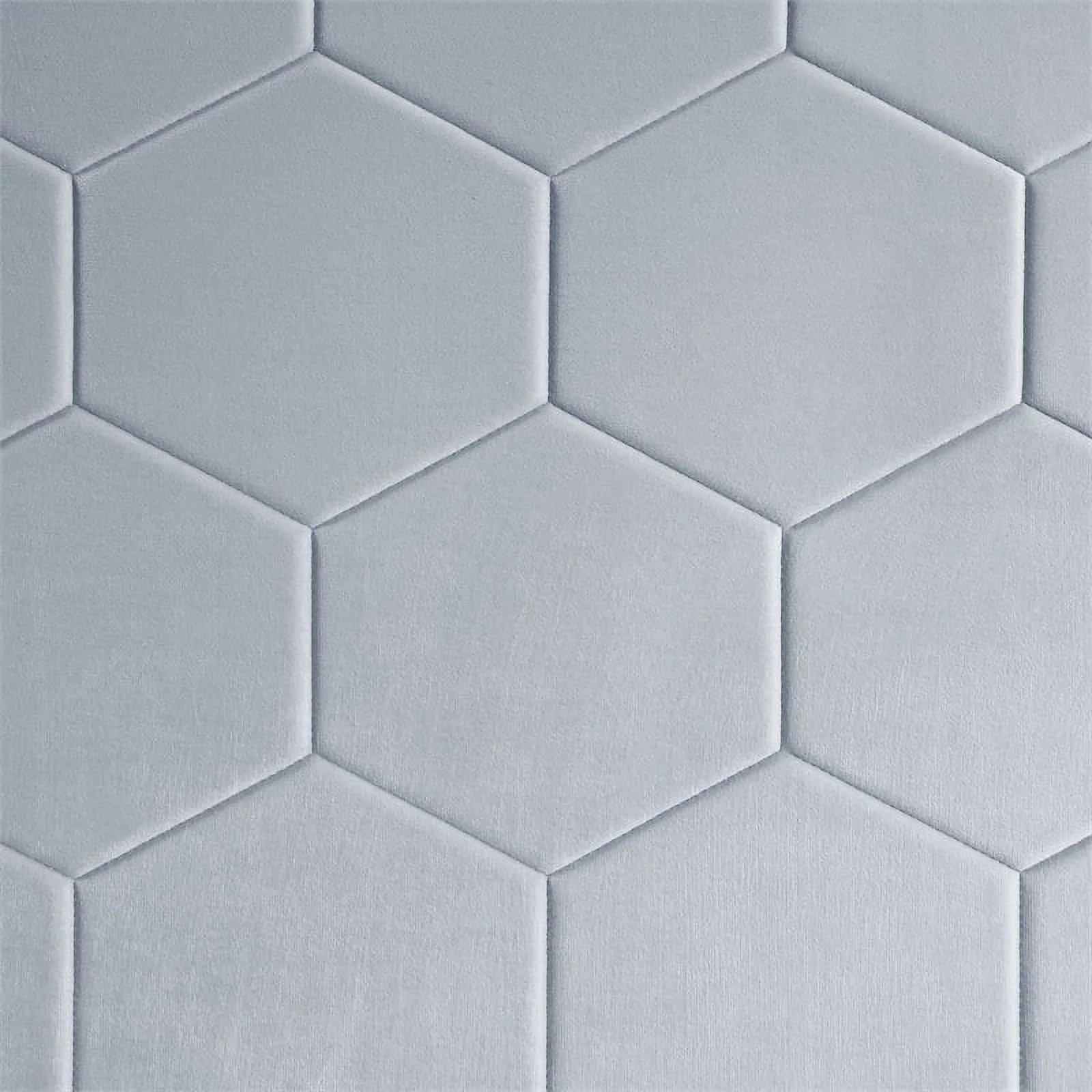 Furniture of America Harper Fabric Queen Bed with 2-Drawer in Light Gray