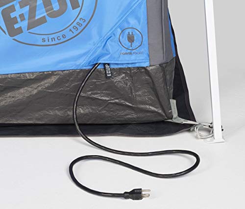 E-Z UP Camping Cube 6.4, Converts 10' Straight Leg Canopy into Camping Tent, Royal Blue (Canopy/Shelter NOT Included)