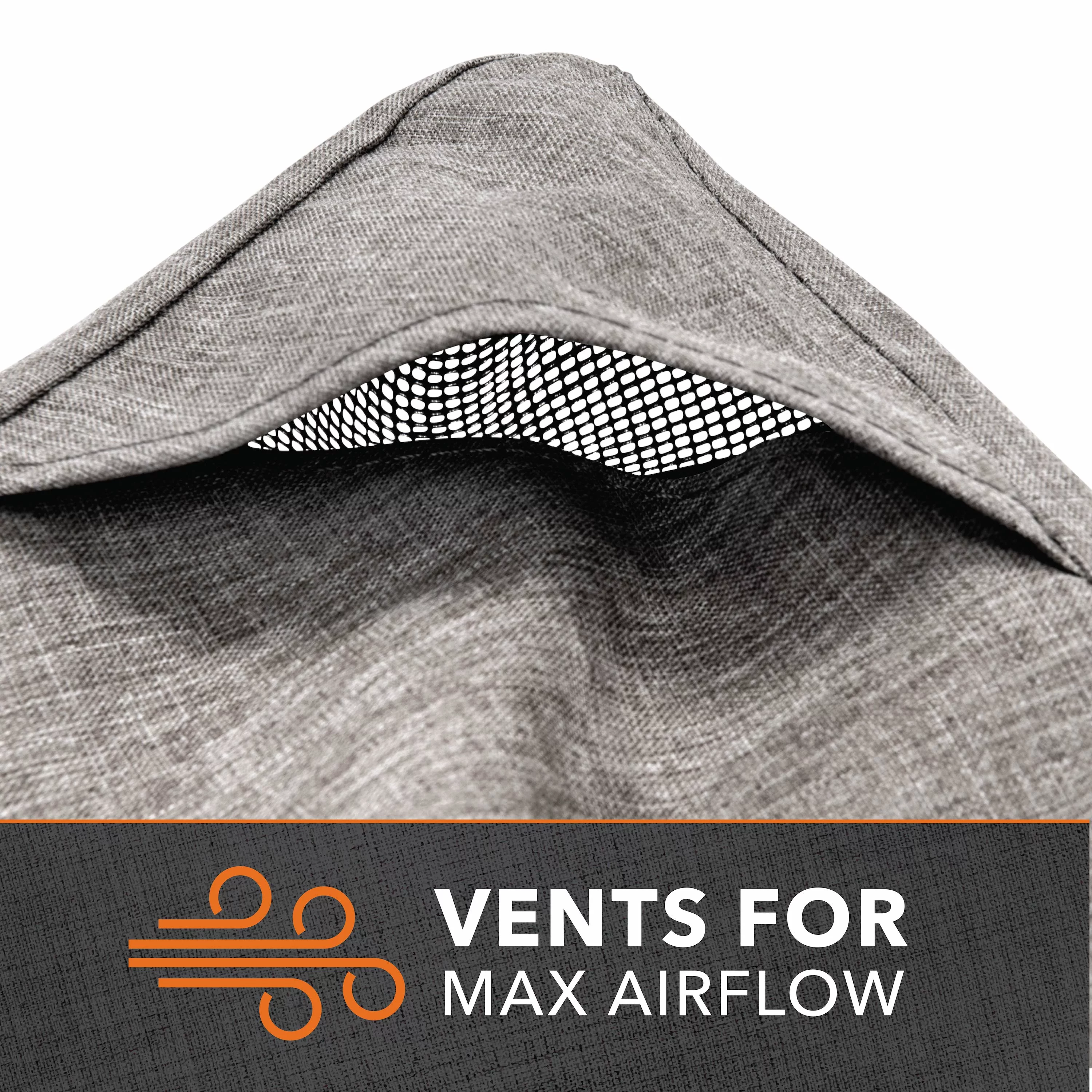 Modern Leisure Garrison Patio Loveseat Cover, Waterproof, 66