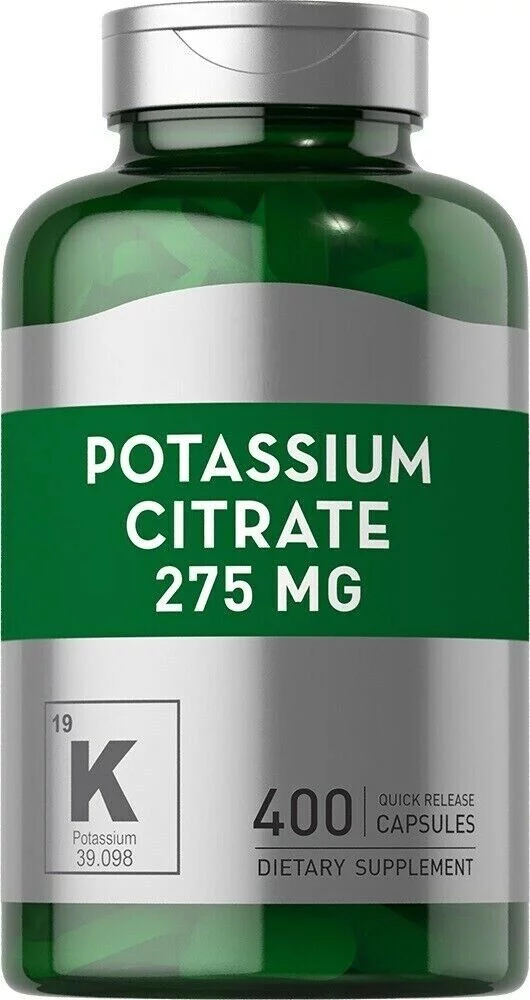 Potassium Citrate 275mg 400 Caps