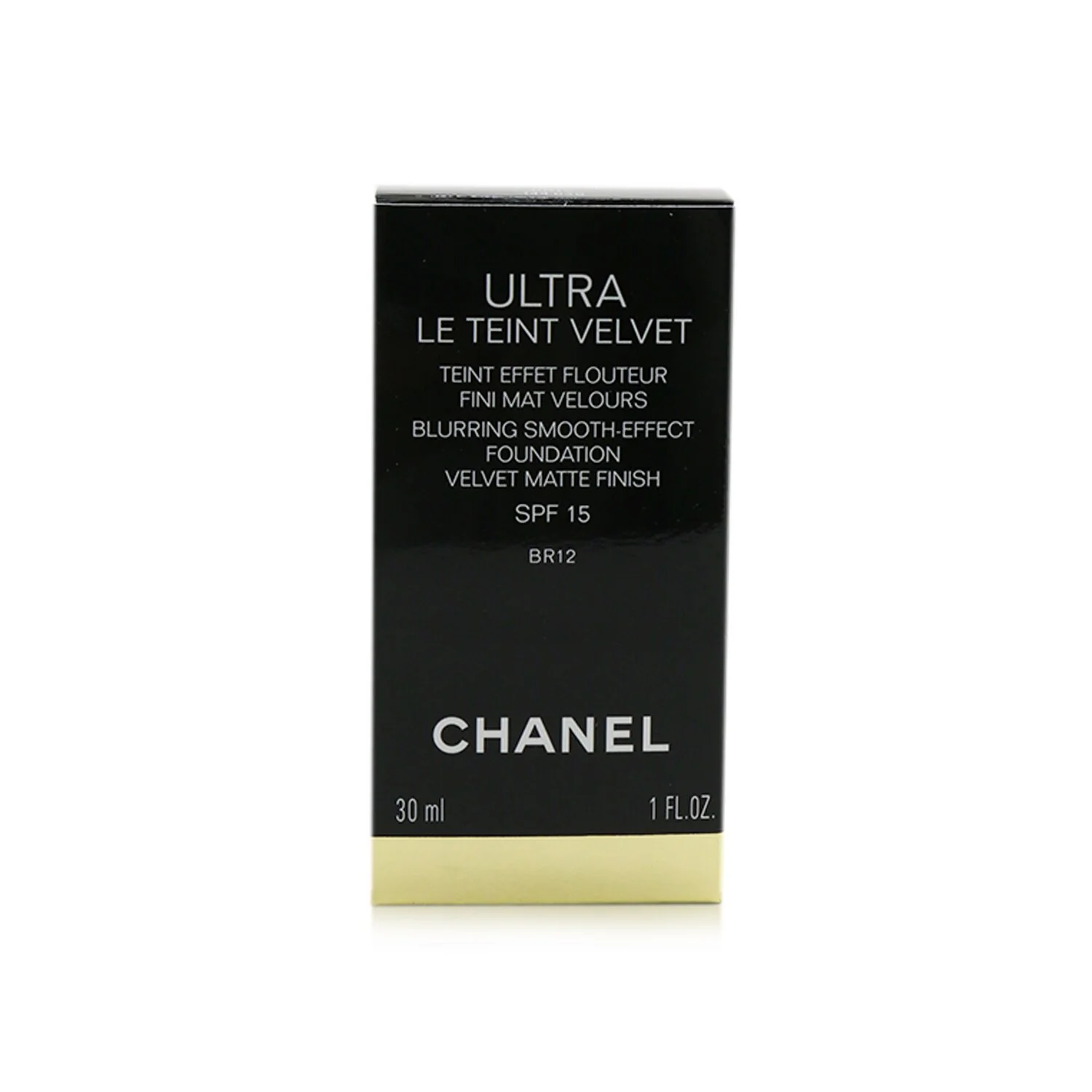 Chanel Ultra Le Teint Velvet Blurring Smooth Effect Foundation SPF 15 - # BR12 (Beige Rose)  30ml/1oz
