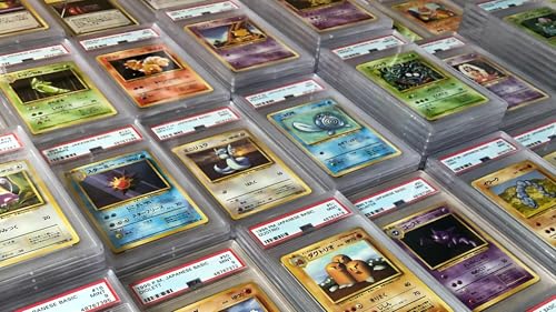 Card Kings Poke-mon Mystery Pack - Graded Card Mystery Power Pack, 5 Holograms, Sealed Booster Pack, Plus 20 Base Bonus Cards