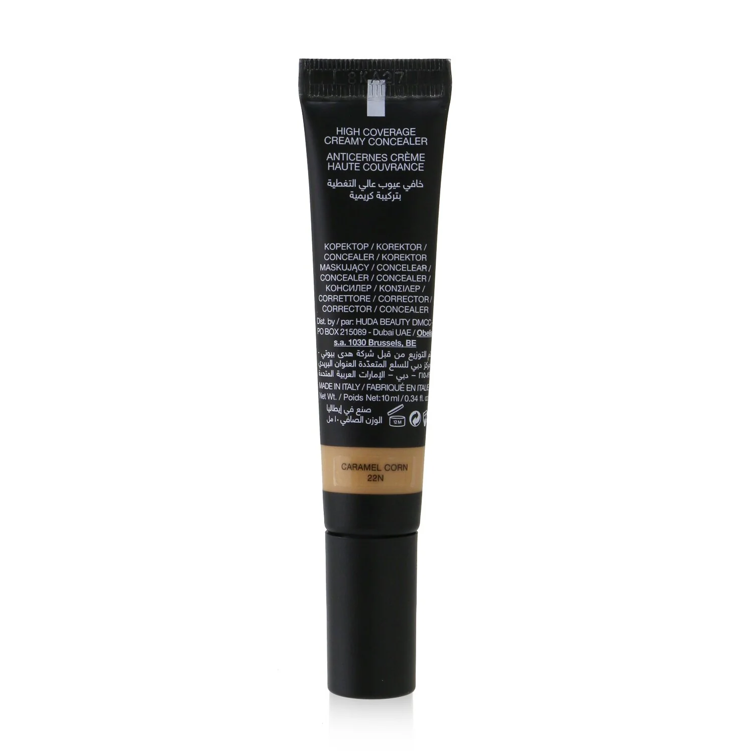 Huda Beauty The Overachiever Concealer - # 10N Coconut Flakes  10ml/0.34oz