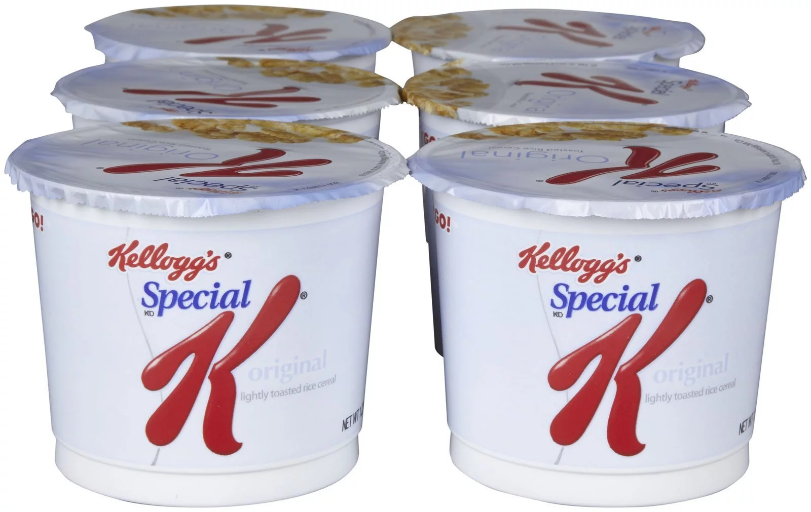 Kellogg,S Special K Special K Cereal-In-A-Cup - 1.25 Oz - 6 Ct
