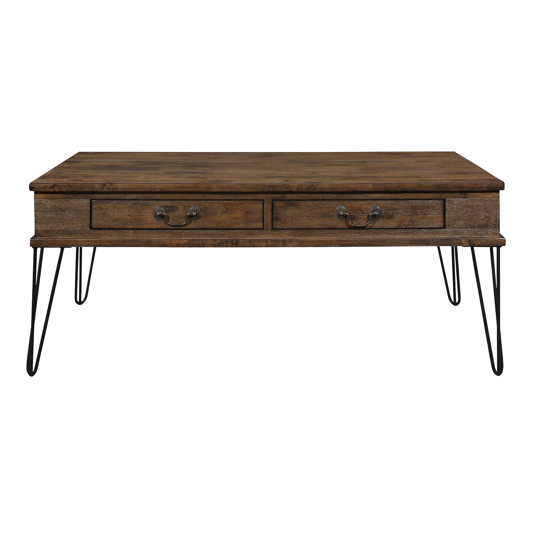 OakvillePark Culbertson Rectangular Coffee Table, Rustic Oak
