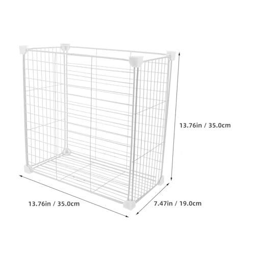 Cabilock Wire Basket Freezer Organizer Bin for Pantry Storage Deep Freezer Dividers and Kitchen Refrigerator Organization Ideal for Organizing Fridge