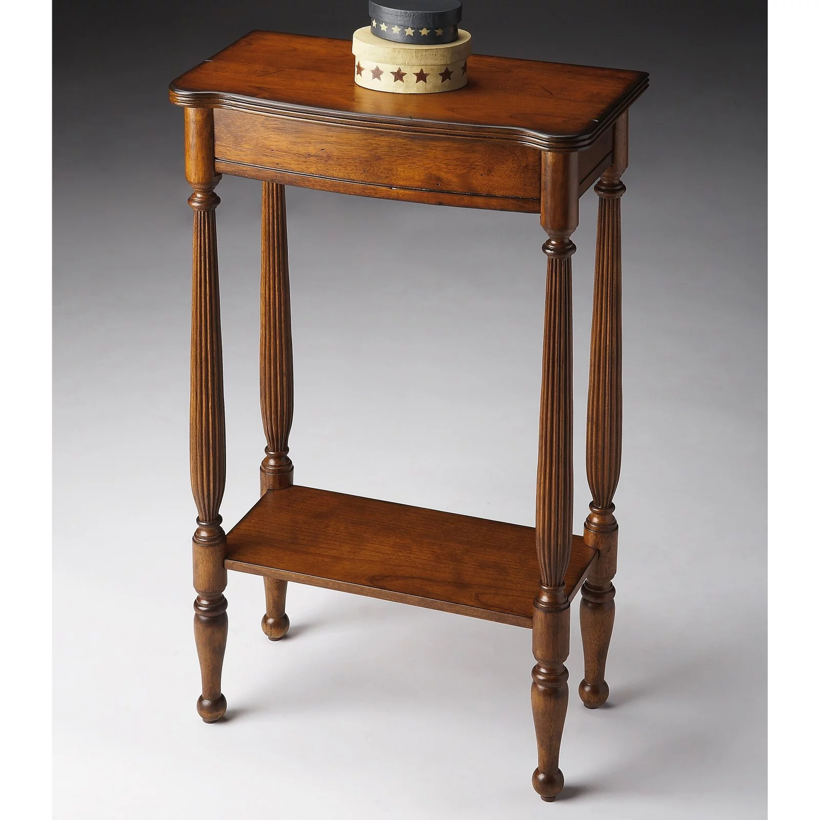 Butler Specialty Traditional Console Table in Antique Cherry