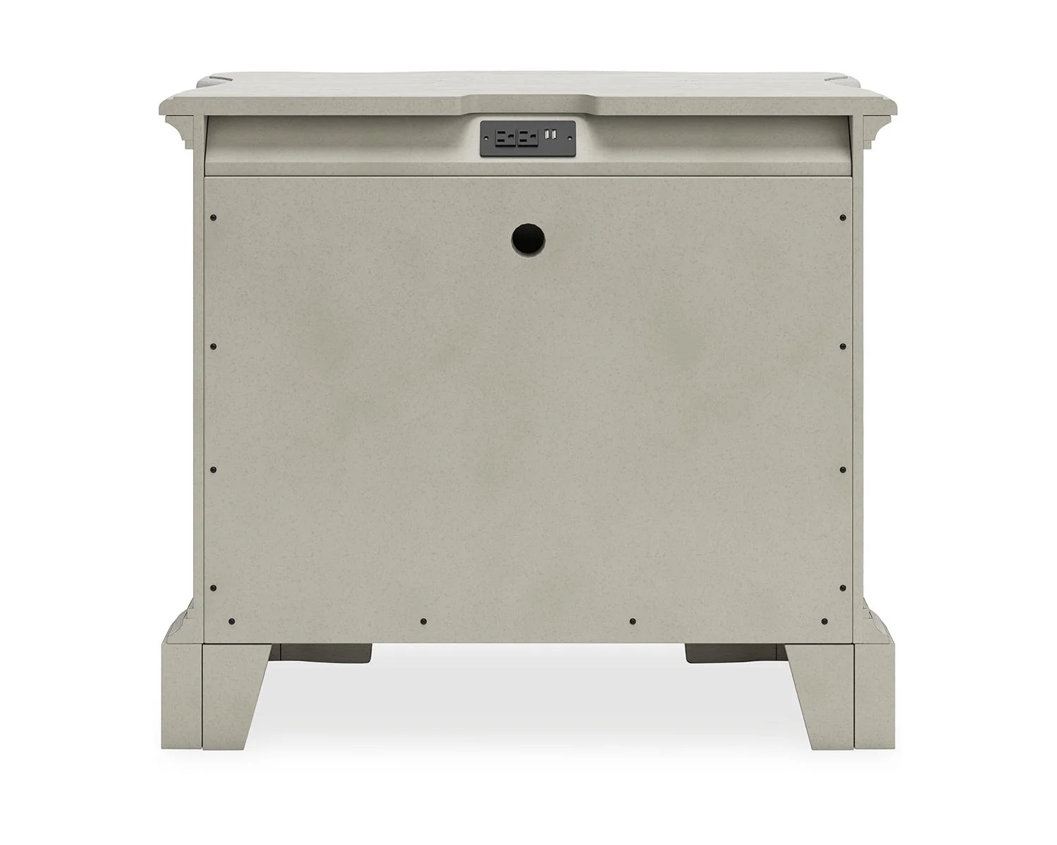 Signature Design by Ashley Arlendyne 3 Drawer Nightstand, Antique White