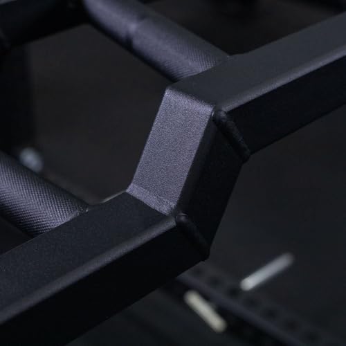 Titan Fitness Rackable Multi-Grip Camber Olympic Barbell, Rated 1,000 LB, Angled & Neutral Grip Football Barbell