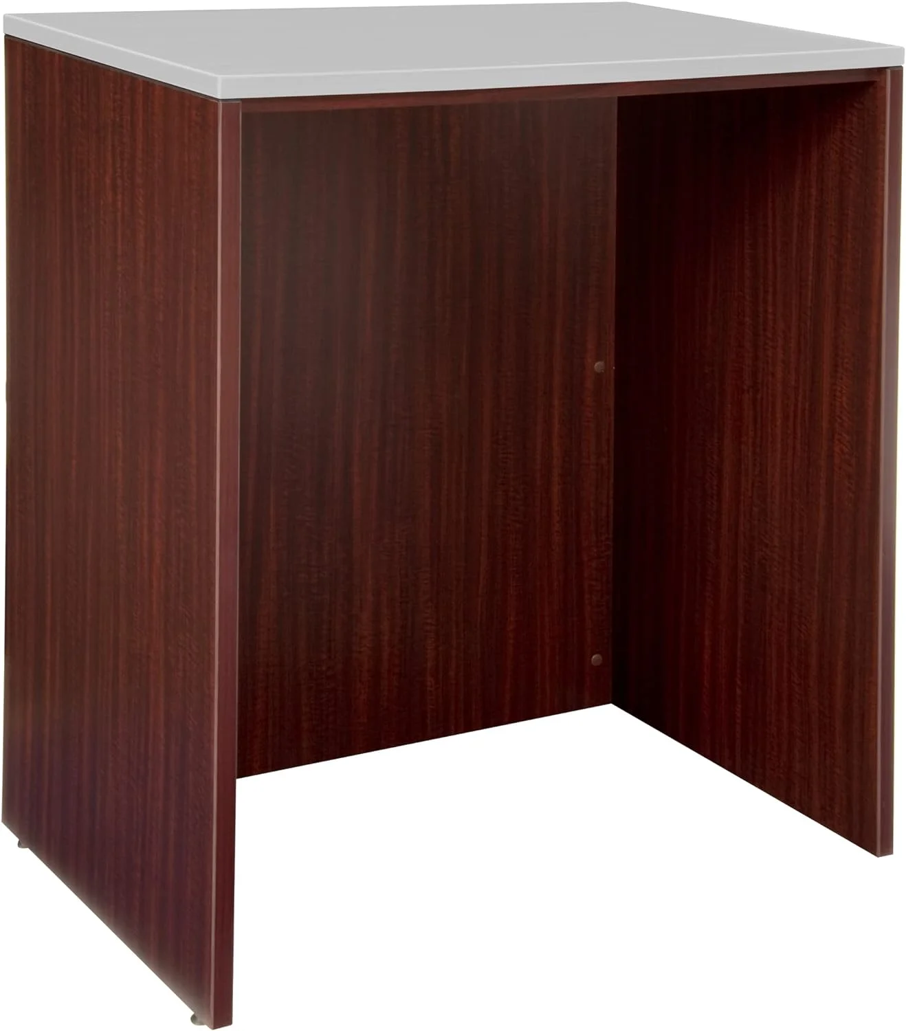 Belen Kox Legacy Stand Up Desk (w/o Top)- Mahogany