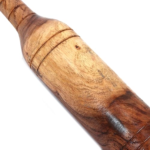 KNK MUGDAR FITNESS BAR INDIAN CLUB MUDGAR BHEEM MACE SHOULDER EQUIPMENT MEEL KARLA KATAI MUGDAL FITNESS DURABLE WOODEN EQUIPMENT