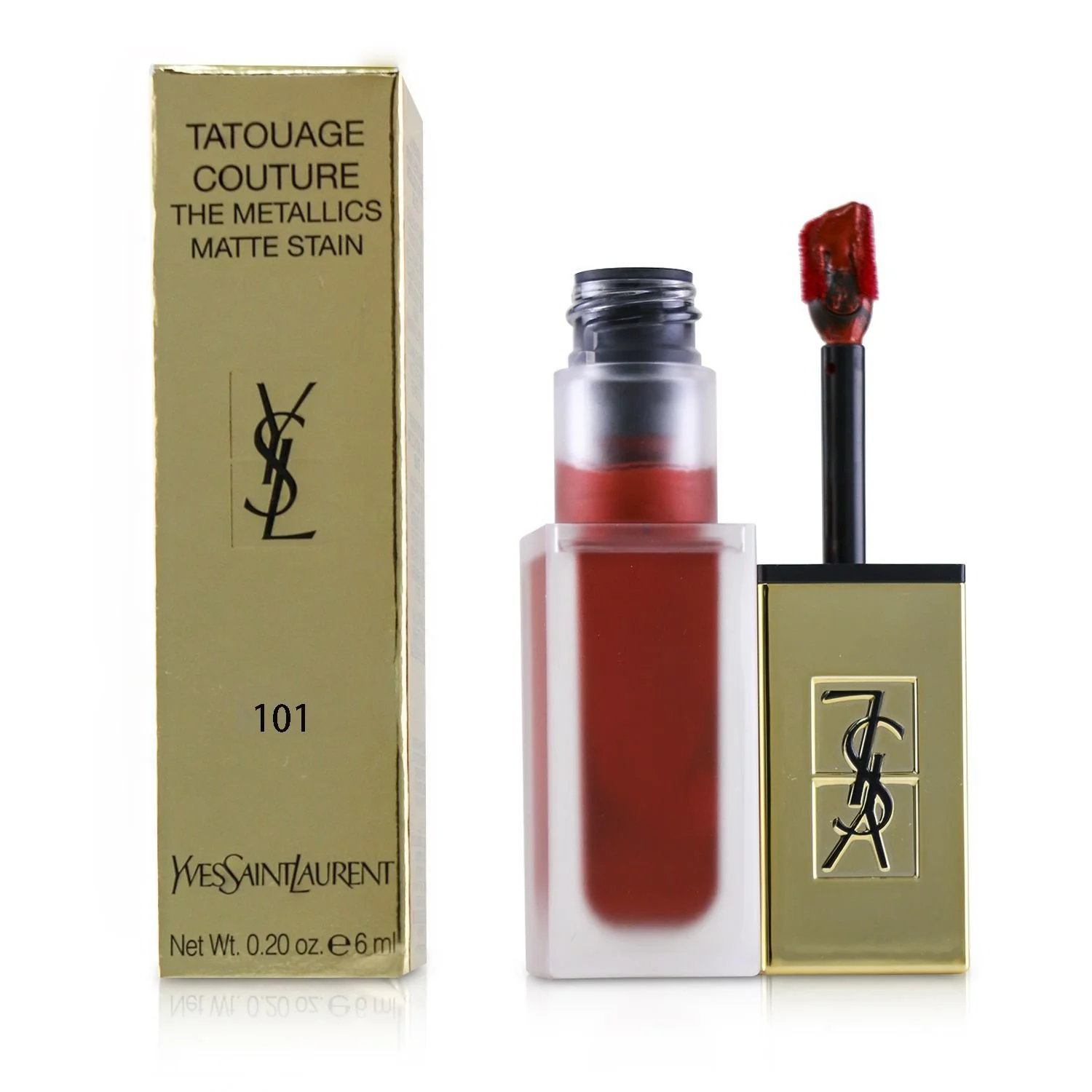 Yves Saint Laurent Tatouage Couture The Metallics - # 103 Tribal Copper  6ml/0.2oz