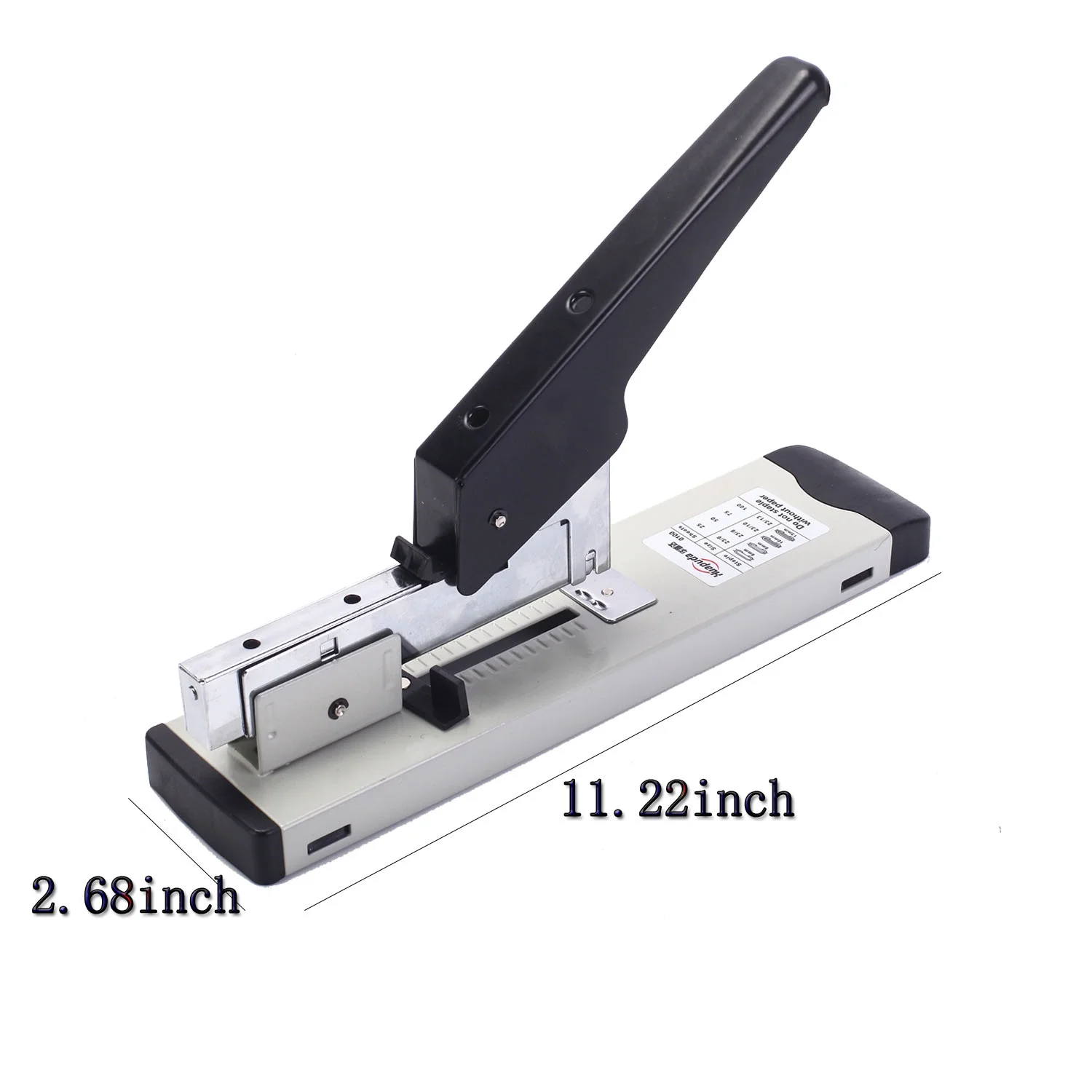 uyoyous Heavy-Duty Stapler, 100-Sheet Capacity, with 1000pcs Staples (23/13)