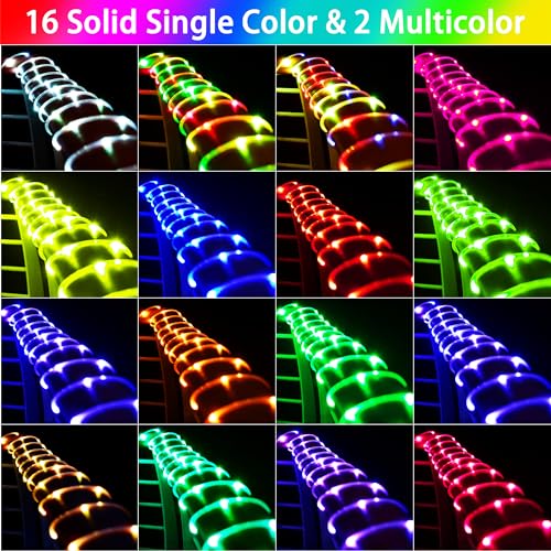 99FT Solar Rope Lights Outdoor Waterproof, 300 LED String Light USB & Solar Powered with Remote Control, 18 Colors Changing Fairy Tube Lighting for Outside Indoor Patio Pool Christmas Decor