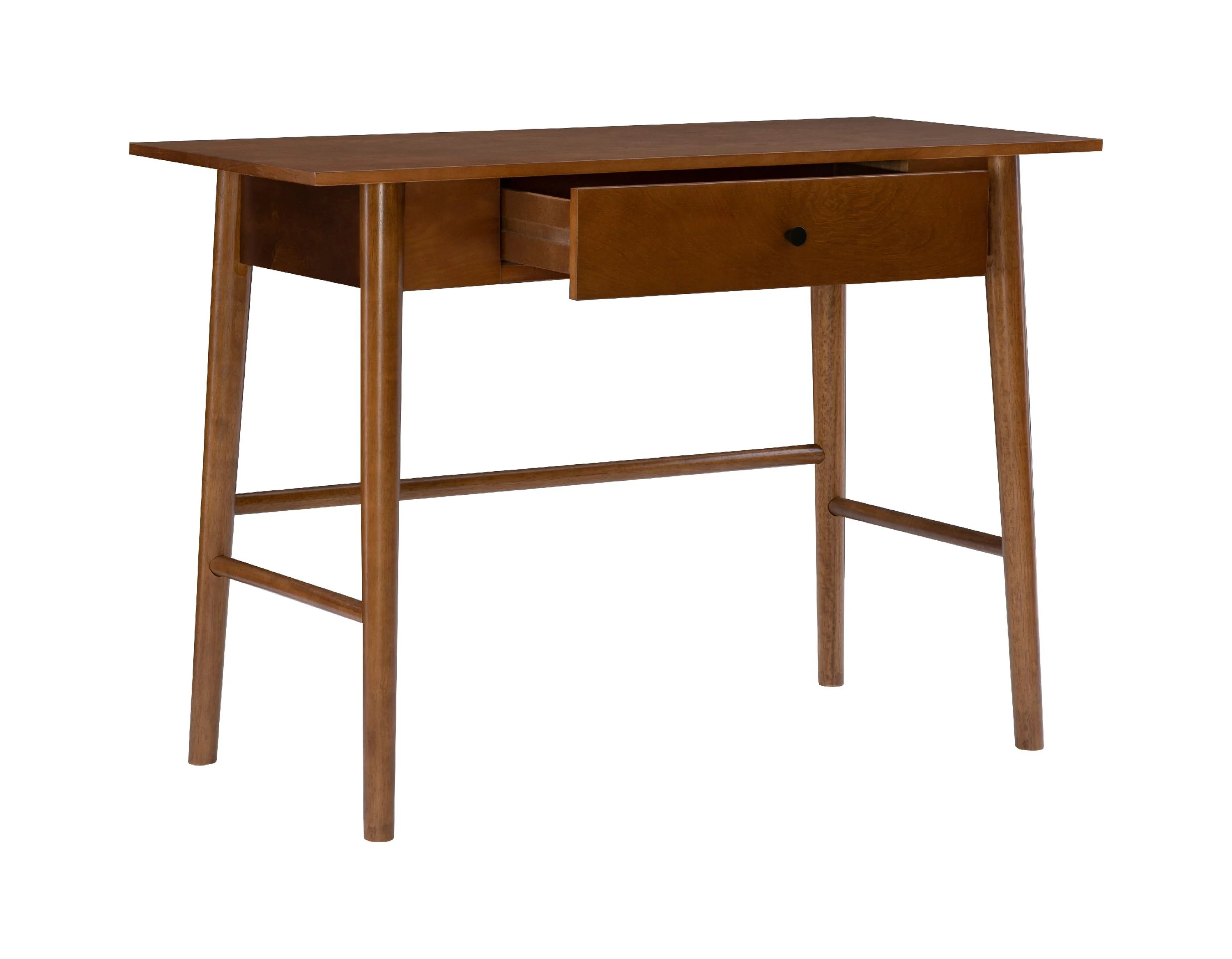 Linon Ashville Single Drawer Mid-Century Writing Desk, 42