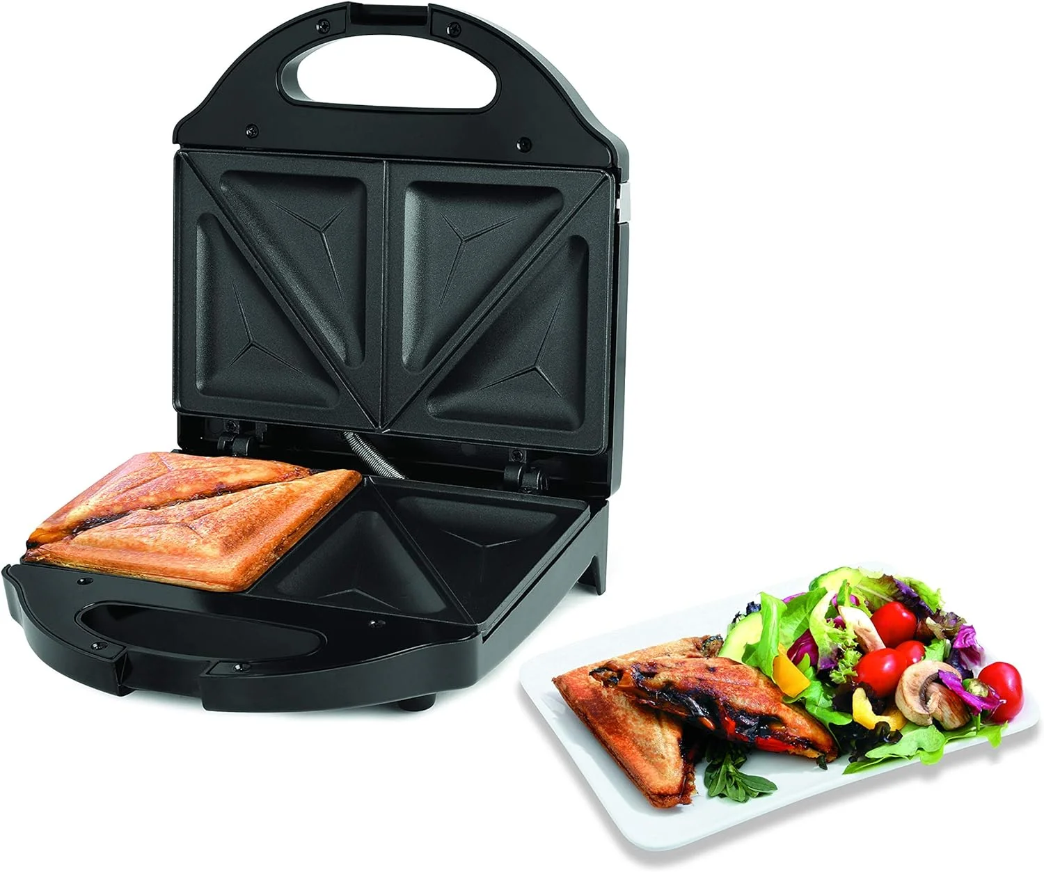 SM1068BK Pocket, Black Sandwich Maker
