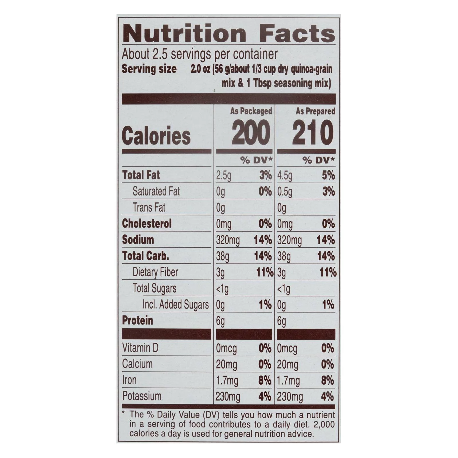 Near East Food Products Rosemary and Olive Oil Quinoa, 4.8 Ounce - 12 per case.