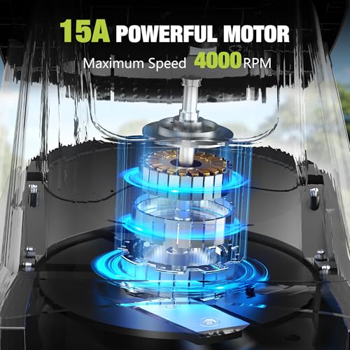 Wood Chipper, 15-Amp with 1.8