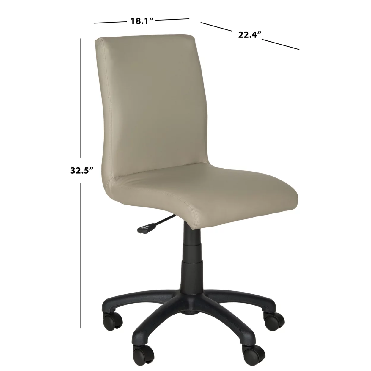 SAFAVIEH Hal Desk Chair Grey
