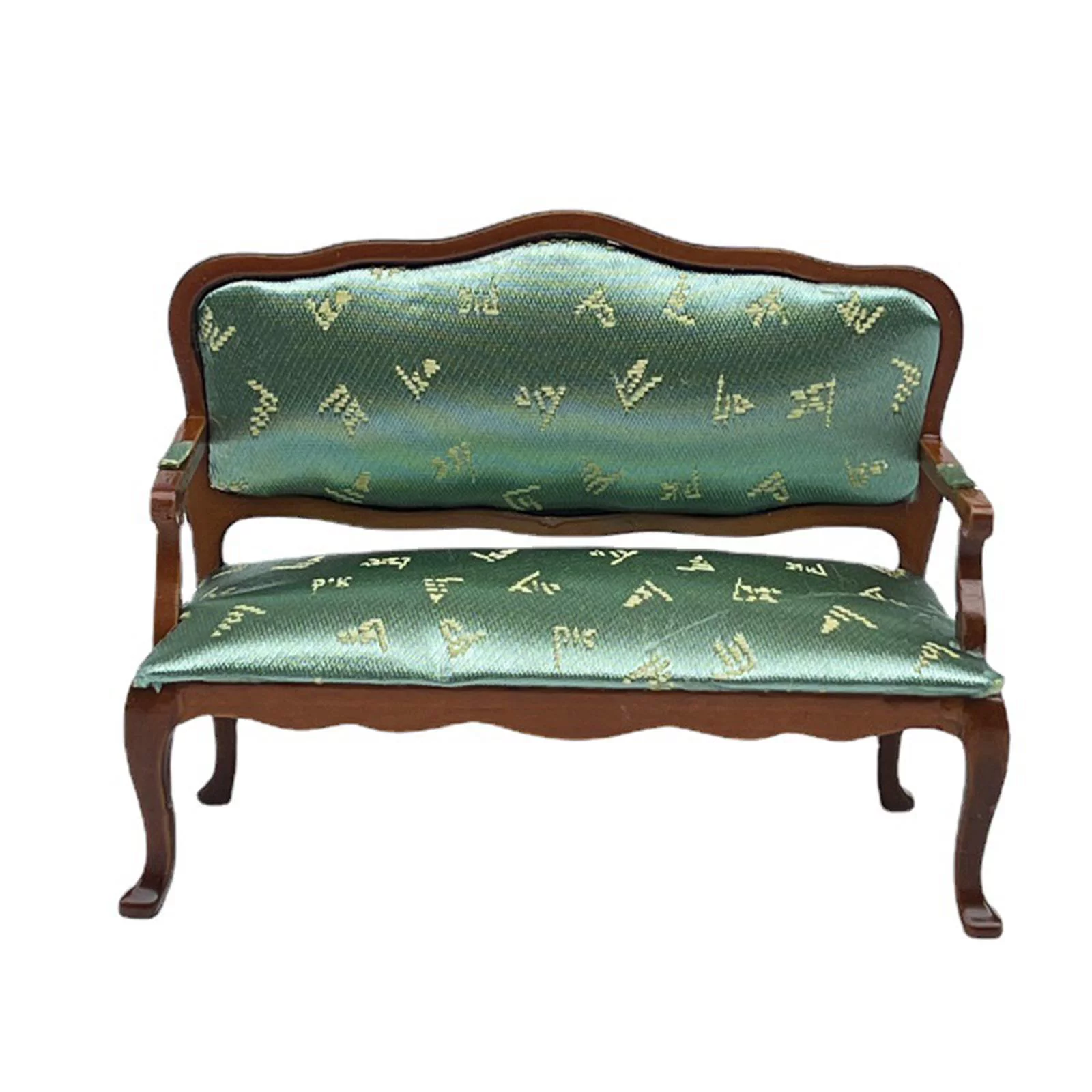 3Pcs Simulation Armchairs Couch Sofa Chair,Doll House Scenery Living Scene Furniture,Home Bedroom Model Toys,1:12 Scale