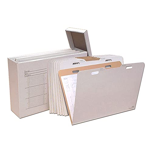 AOS VFile37 W/8 VFolder37 Stores Flat Items Up to 24