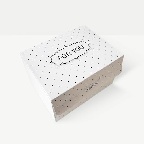 FETTIPOP Merry Christmas Exploding Confetti Gift Box, Funny Pop Up Surprise, Unique Prank Gift Wrapping Idea for Money, Cash or Gift Cards - 7.1 x 5.5 x 4.3 in