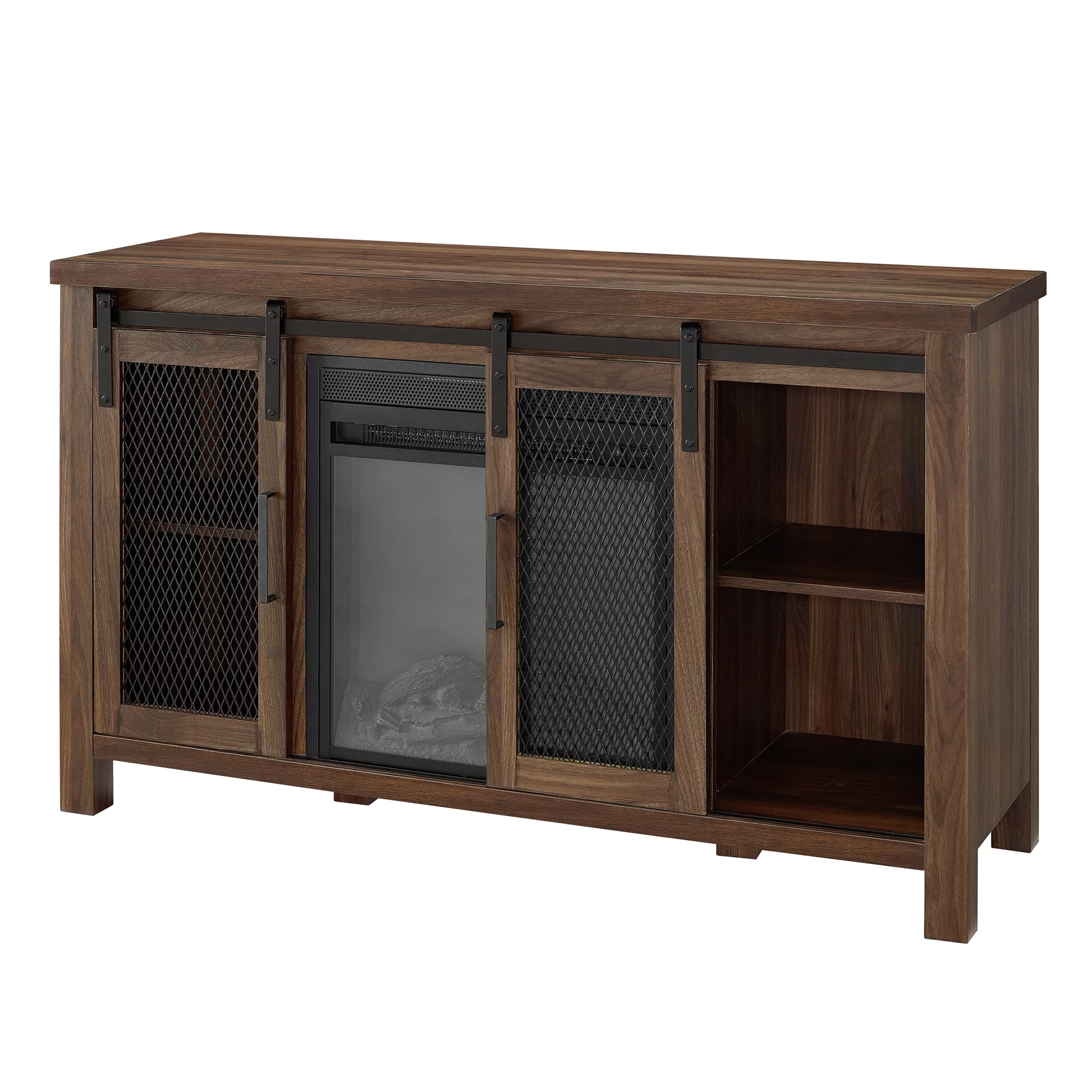 Manor Park Fireplace TV Stand for TVs up to 55