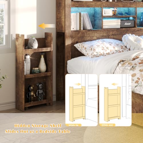 Queen Bed Frame with 49.6