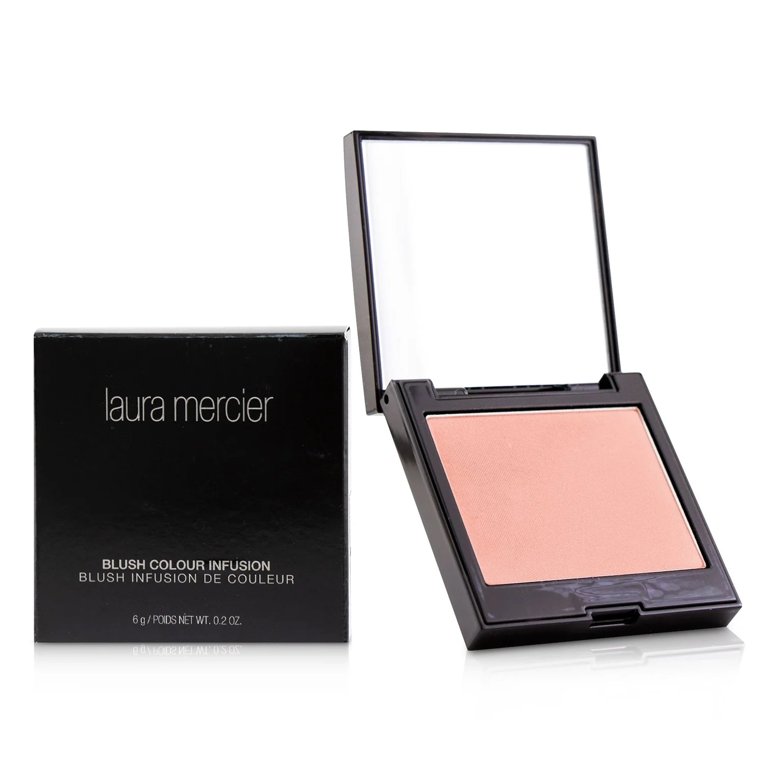 Laura Mercier Blush Colour Infusion - # Strawberry (Matte Bright Pink) (Unboxed)  6g/0.02oz