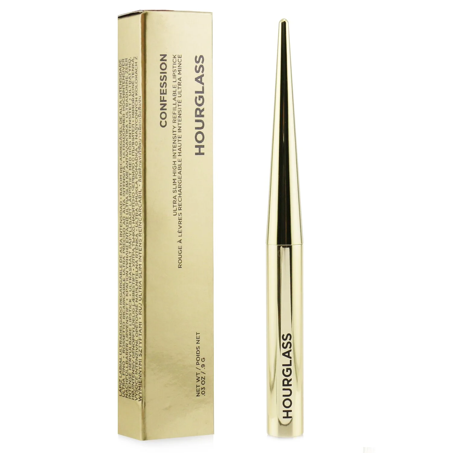 HourGlass Confession Ultra Slim High Intensity Refillable Lipstick - # I've Been (Deep Rose Brown)  0.9g/0.03oz