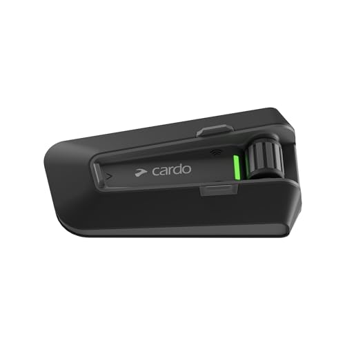 Cardo Packtalk Neo Motorcycle Helmet Communication Intercom System, Single Pack, Black