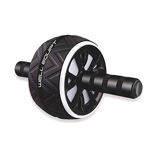 Ab Roller for Abs Workout - Ab Wheel Roller for Core Workouts - Exercise with our Home Gym Workout Equipment for Men and Women - Includes Knee Pad - Well-made, Rounded-edges, Non-slip