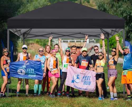 ABCCANOPY Pop Up Canopy - Outdoor Patio Portable Canopy Tent Heavy Duty for Backyard and Deck with 4 Sandbags(White, 10x10)