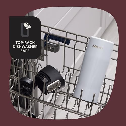 Contigo AUTOSEAL West Loop Vacuum-Insulated Stainless Steel Travel Mug with Easy-Clean Lid 20 oz Sake