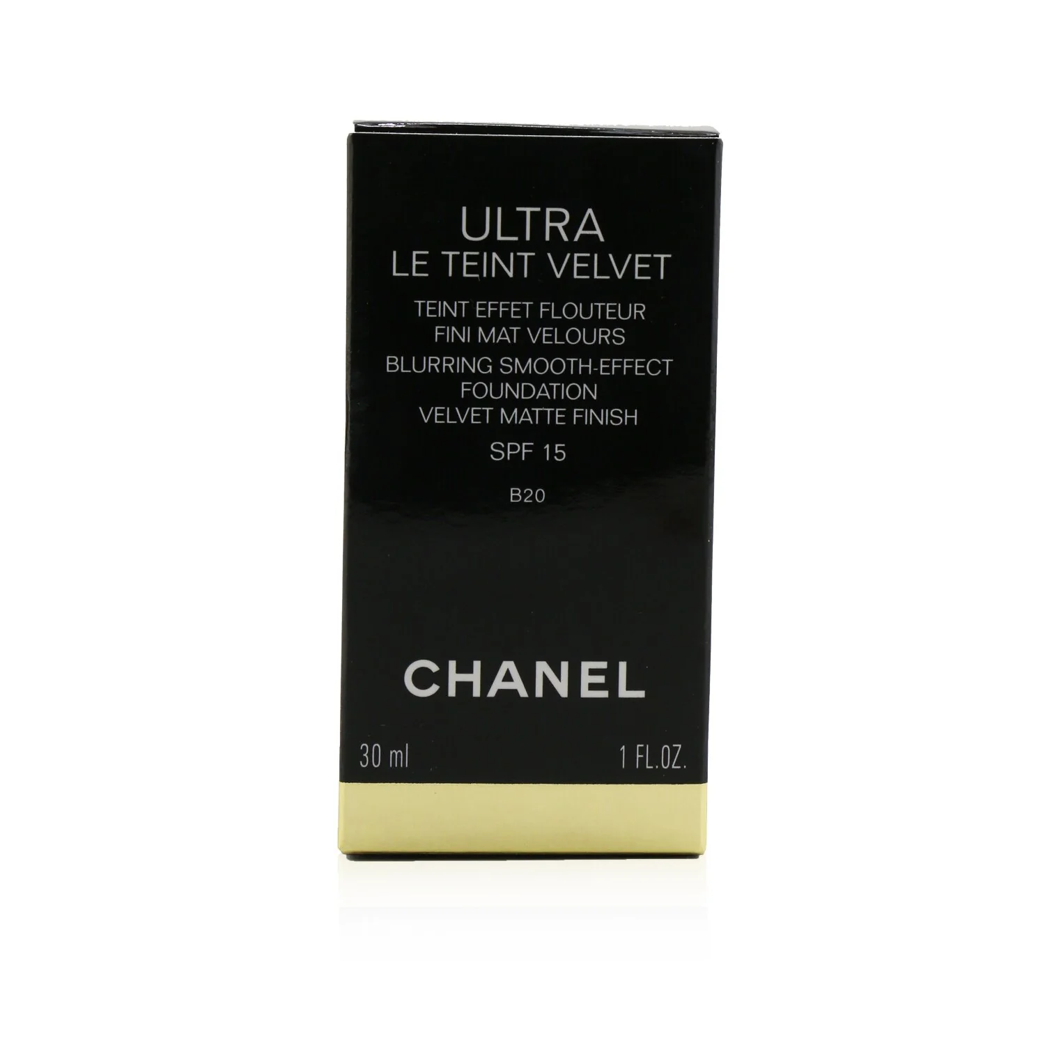 Chanel Ultra Le Teint Velvet Blurring Smooth Effect Foundation SPF 15 - # BR12 (Beige Rose)  30ml/1oz