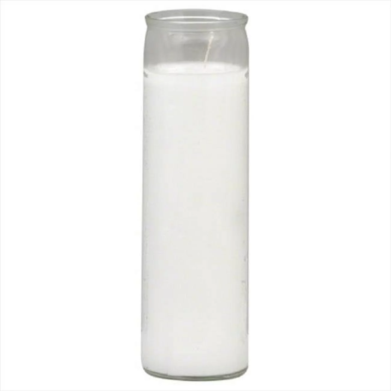 st jude candle candle, white wax