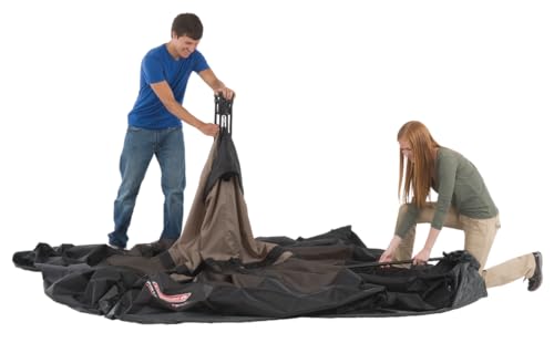 Coleman Instant Tent with 1-Minute Setup, 4/6/8/10 Person Tent with Pre-Attached Poles, Air Vent, & Carry Bag