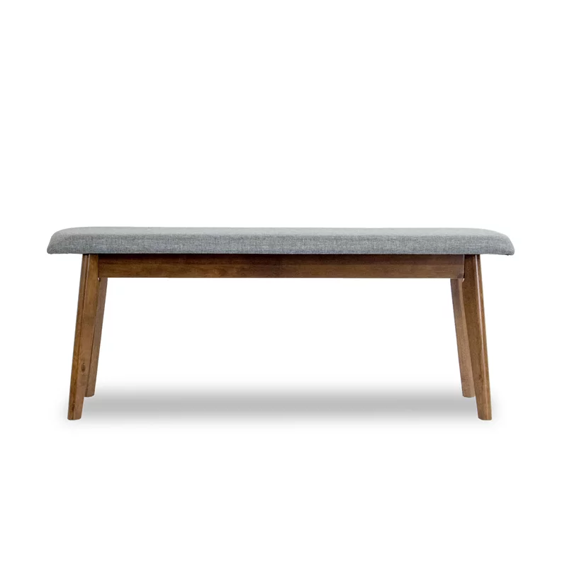 Home Square 4 Piece Furniture Set with Dining Table Bench and 2 Dining Chairs