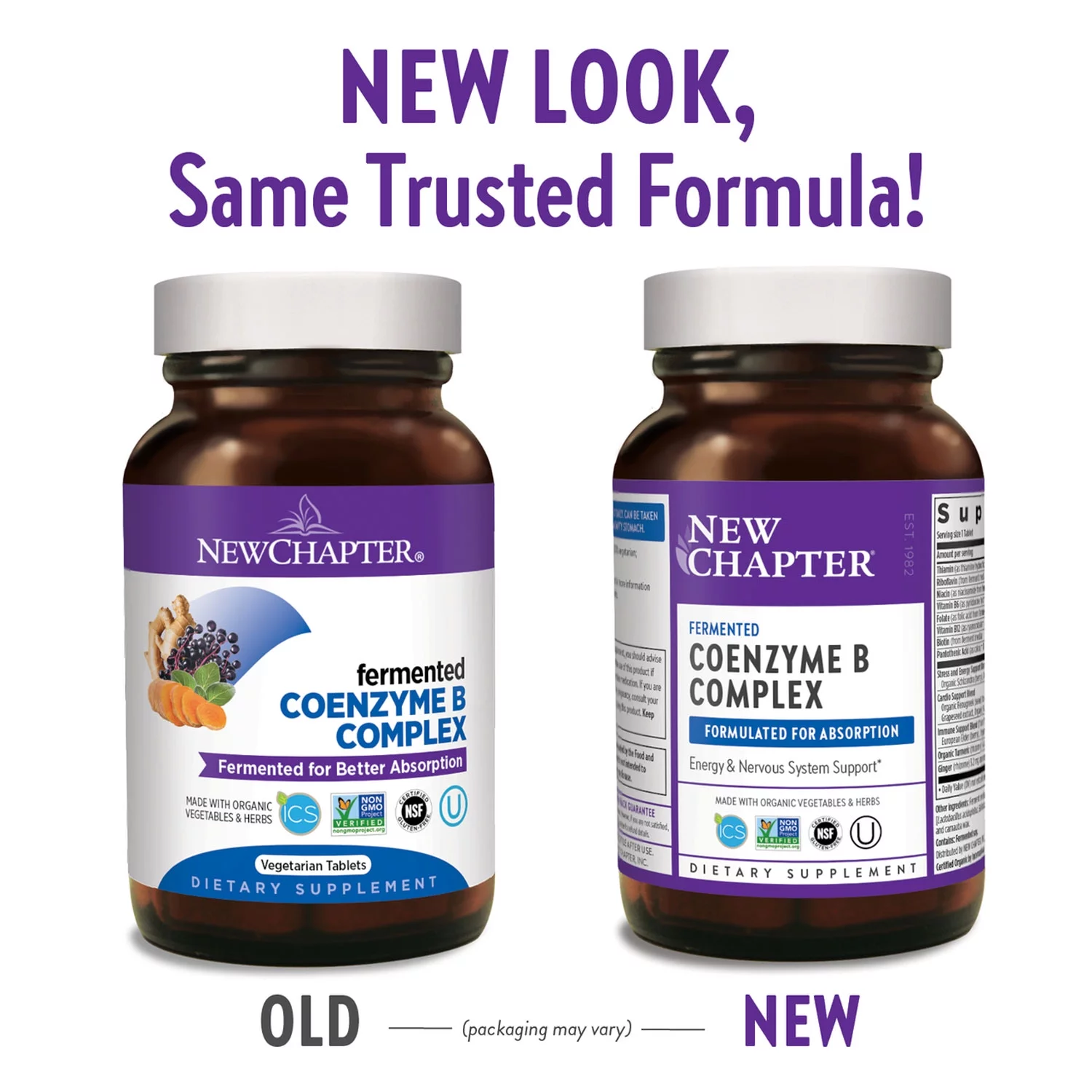 New Chapter Fermented B Complex 30 count