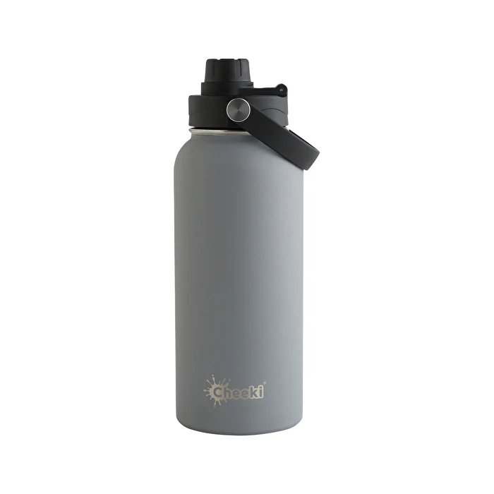 Cheeki Insulated Bottle Adventure Slate (Large) 1000ml