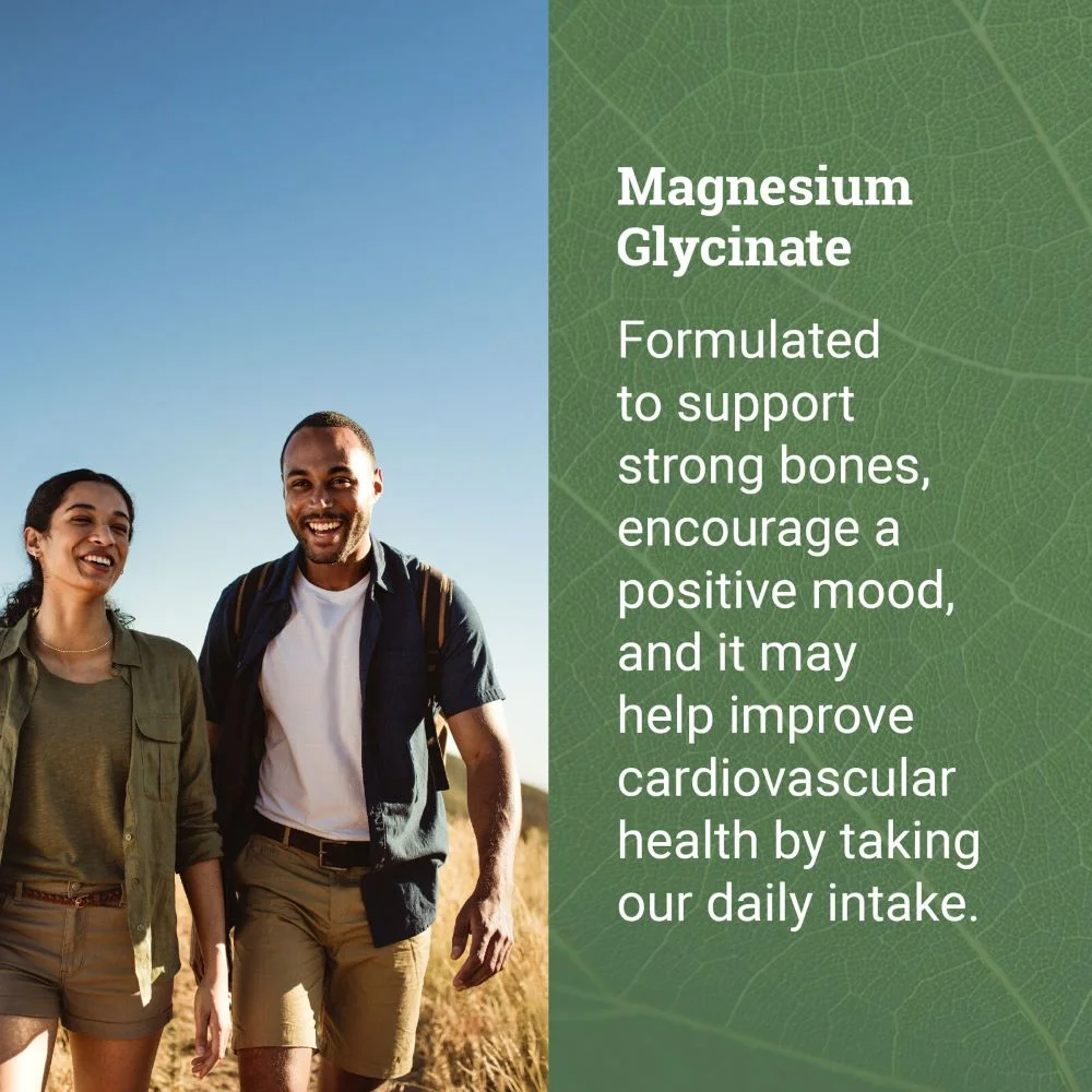Pure Chelated Magnesium Glycinate 500 mg - 120 Capsules