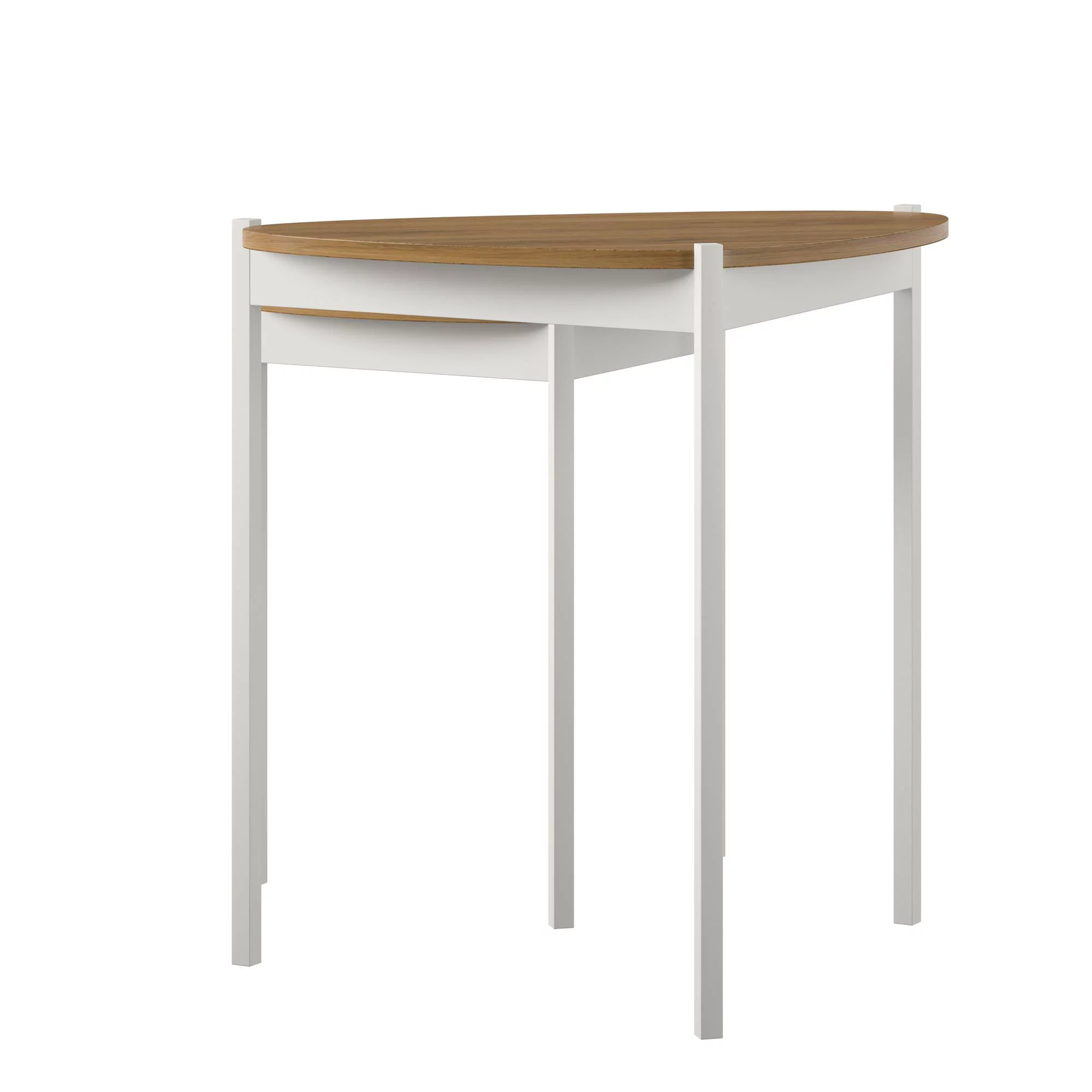 Novogratz Tallulah Nesting Tables, Walnut/White