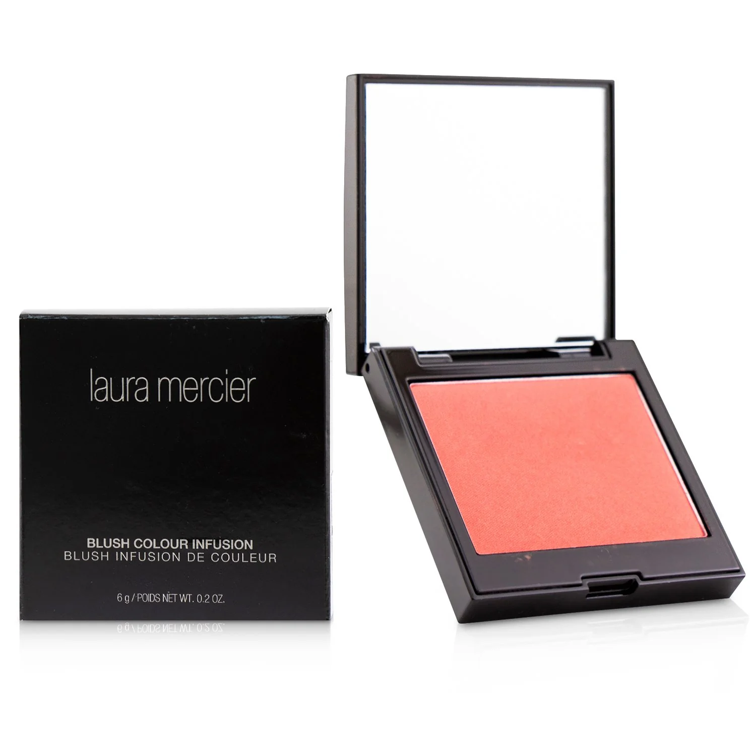 Laura Mercier Blush Colour Infusion - # Strawberry (Matte Bright Pink) (Unboxed)  6g/0.02oz