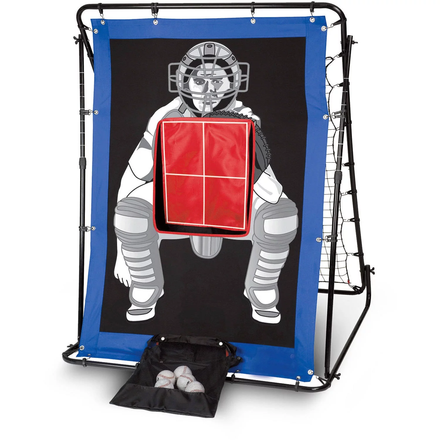 Franklin Sports Baseball Pitching Target + Rebounder Net - Switch Hitter