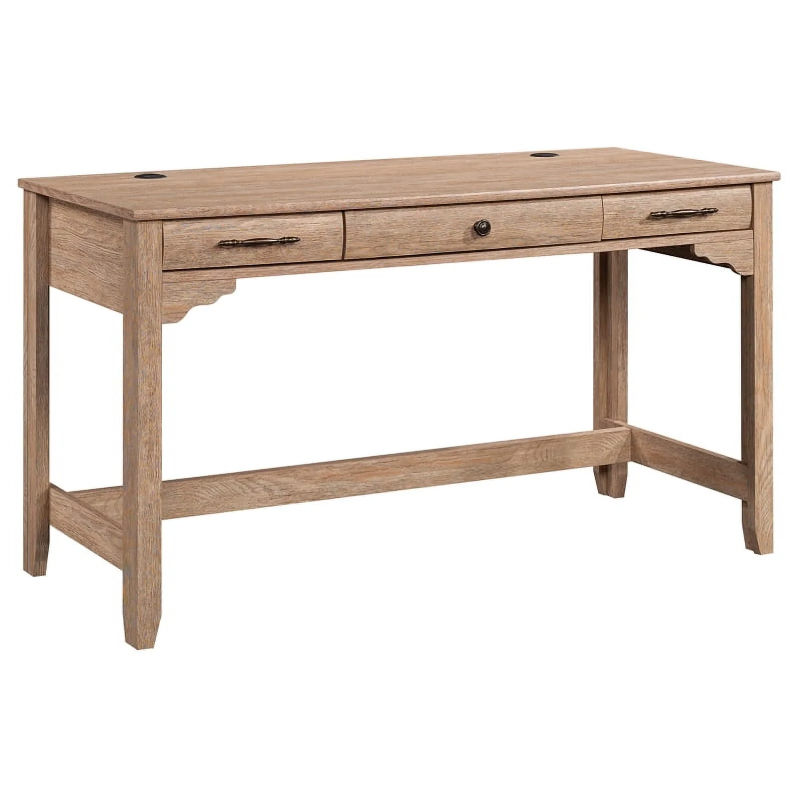 UrbanPro Modern Engineered Wood Writing Desk in Brushed Oak Finish