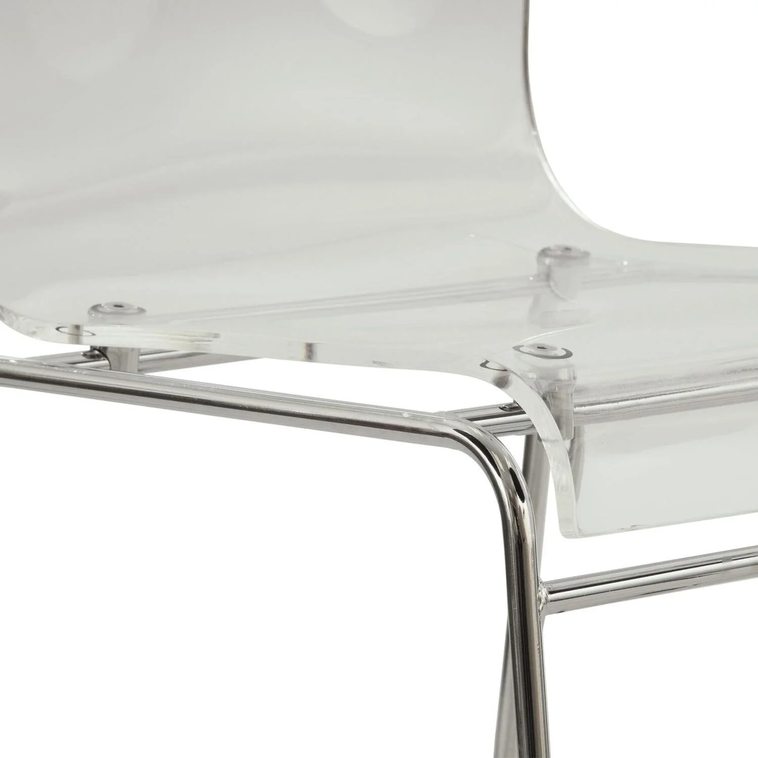 HomeStock Asian Allure Modern Acrylic Chair