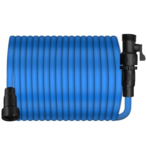 Garden Hose, 75FT Water Hose, Elastic Garden Hose with 3/4