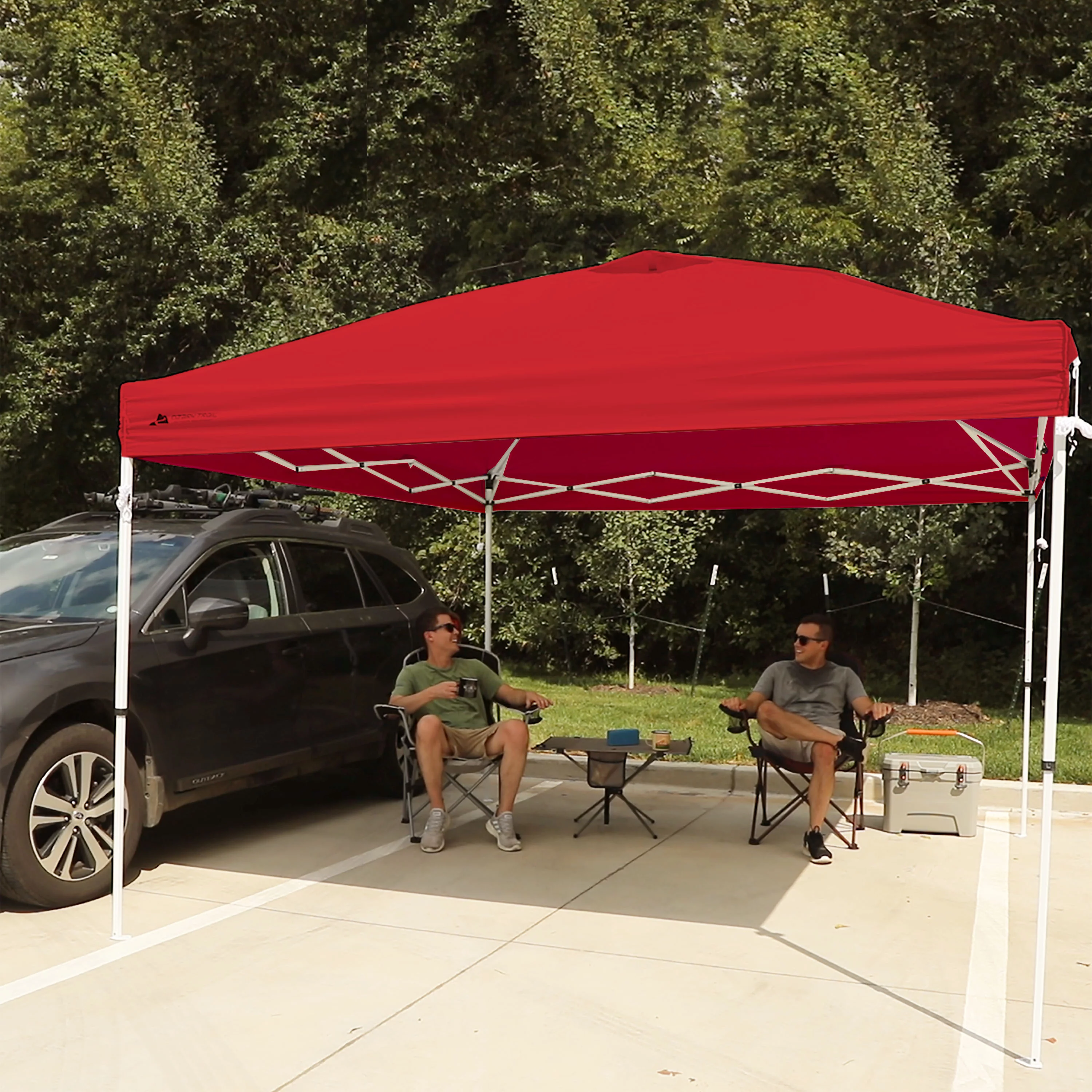 Ozark Trail 10' x 10' Simple Push Straight Leg Canopy (100 Sq. ft.)