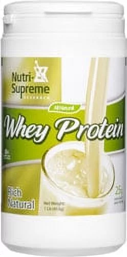Nutri-Supreme Research Kosher Whey Protein Powder Rich Natural Dairy Cholov Yisroel - 1 LB