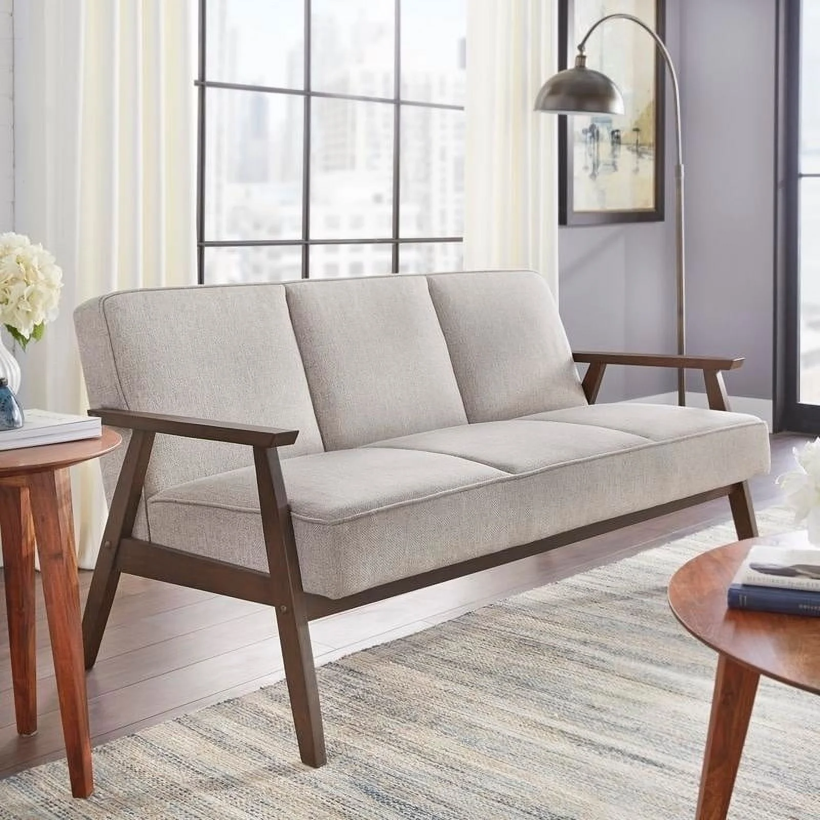 Simple Living  Sonia Living Room Set Blue